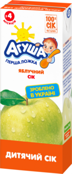 Сок агуша яблочный фото