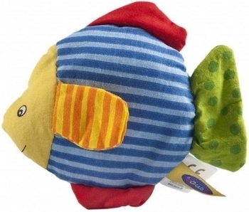 Погремушка Goki Рыбка с зеленым хвостом (65099G-4) - Pampik