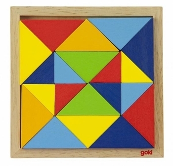 Пазл дерев'яний Goki Світ форм Абстракція (57572-2) - Pampik
