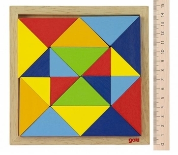 Пазл дерев'яний Goki Світ форм Абстракція (57572-2) - Pampik - 5