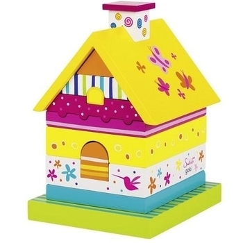 Пірамідка Goki Будиночок Susibelle (58549G) - Pampik