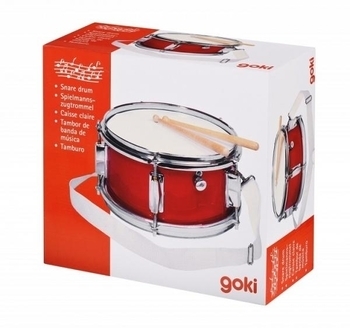 Музичний інструмент Goki Барабан, червоний (14013G) - Pampik - 7