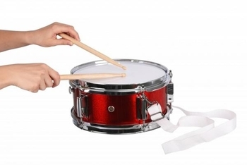 Музичний інструмент Goki Барабан, червоний (14013G) - Pampik - 2