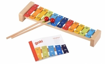 Музичний інструмент Goki Ксилофон Веселка (61907G) - Pampik - 4