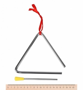 Музичний інструмент Goki Трикутник великий (61981G) - Pampik - 4