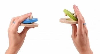 Музичний інструмент Goki кастаньєти Мишка (61906G-1) - Pampik - 5