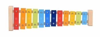 Музичний інструмент Goki Ксилофон Веселка (61907G) - Pampik - 2