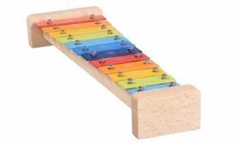 Музичний інструмент Goki Ксилофон Веселка (61907G) - Pampik - 3