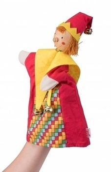 Лялька-рукавичка Goki Шут (51650G) - Pampik - 2