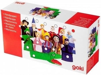 Лялька-рукавичка Goki Бабуся (51990G) - Pampik - 4