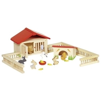 Набор для кукол Goki Загон для кроликов (51736G) - Pampik