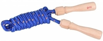 Скакалка Goki, синій (63917G-1) - Pampik