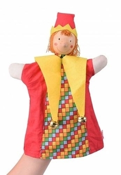 Лялька-рукавичка Goki Шут (51650G) - Pampik