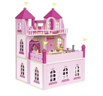 Ляльковий будиночок Goki Замок закривається, 2 поверхи (51772G) - Pampik - 4