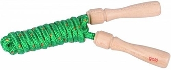 Скакалка Goki, зелений (63917G-4) - Pampik