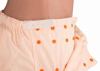 Багаторазовий підгузник для дорослих ЕКО ПУПС Natural Touch Premium L з вкладишем, бежевий, 90-150 см, 1 шт. (DANTPIN-03) - Pampik - 3