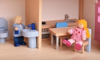 Ляльковий будиночок Goki Дорожній з ручкою (51780G) - Pampik - 4