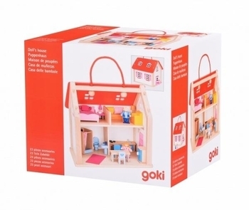 Ляльковий будиночок Goki Дорожній з ручкою (51780G) - Pampik - 10