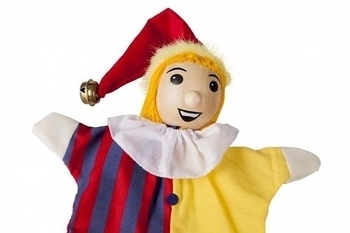 Кукла-перчатка Goki Клоун Каспер (51999G) - Pampik - 2