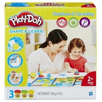 

Игровой набор с пластилином Play-Doh Цифры и числа (B3406)