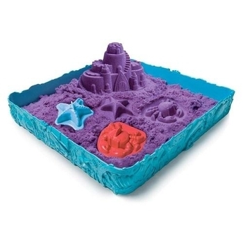 Набір піску для дитячої творчості Wacky-Tivities Kinetic Sand, фіолетовий, 454 г (71402P) - Pampik - 2