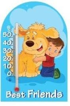 Термометр Склоприлад Сувенір Зоо світ Друзі (300250) - Pampik