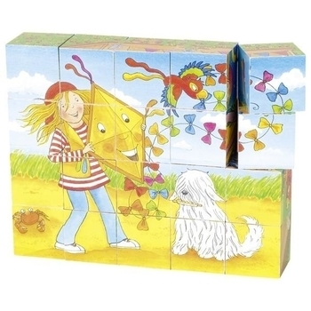 Кубики дерев'яні Goki Peggy Diggledey (57738G) - Pampik - 4