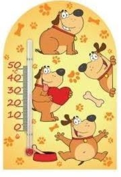 Термометр Склоприлад Сувенір Зоо світ Найкращий друг (300250) - Pampik