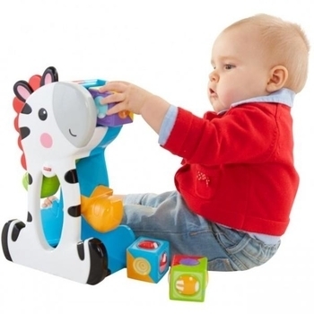 Ігровий набір Fisher-Price Чудо-кубики Зебра (CGN63) - Pampik - 10
