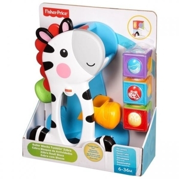 Ігровий набір Fisher-Price Чудо-кубики Зебра (CGN63) - Pampik - 2