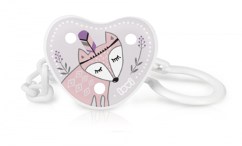 Тримач для пустушки Lovi Indian Summer Girl, сірий (10/883) - Pampik