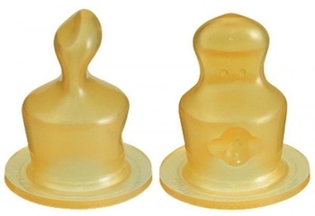 Соска латексна анатомічна Canpol Babies швидкий потік, 12+, 2 шт. (23/103) - Pampik