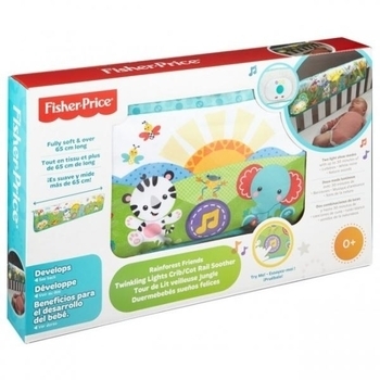 Игровая панель для детской кроватки Fisher-Price Джунгли (CHG19) - Pampik - 9