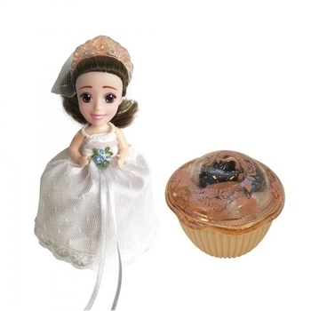 

Кукла Cupcake Surprise Невесты-капкейки Шерон, с ароматом карамели, 15 см (1105-07)