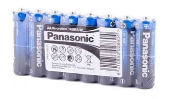 Батарейки Panasonic General Purpose R6 Tray Zink-Carbon, 8 шт. (R6BER/8P) - Pampik