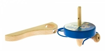 Развивающая игрушка NIC Юла, синий (NIC1583) - Pampik - 5