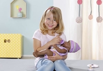 Лялька Zapf Baby Born Мила крихітка, з аксесуарами, 43 см (822029) - Pampik - 2