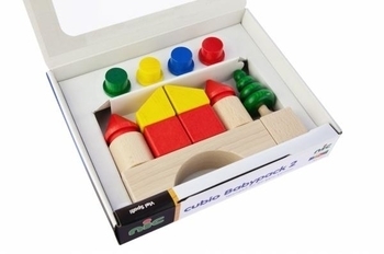 Конструктор дерев'яний NIC, 19 деталей (NIC2112) - Pampik - 4