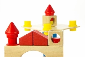 Конструктор деревянный NIC, 44 детали (NIC2101) - Pampik - 3