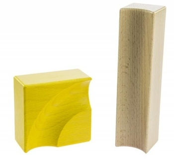 Конструктор дерев'яний NIC Кулькова дорога Початковий набір (NIC2180) - Pampik - 2