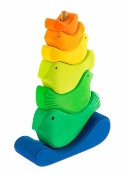 Конструктор дерев'яний NIC Пташки (NIC523205) - Pampik - 2