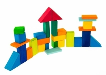 Конструктор деревянный NIC Дом (NIC523276) - Pampik - 4