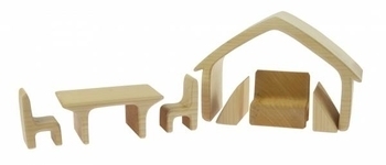 Конструктор деревянный NIC Все в доме (NIC523264) - Pampik - 4