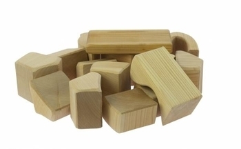 Великий дерев'яний конструктор NIC, 17 деталей (NIC523283) - Pampik - 2