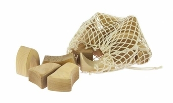 Маленький дерев'яний конструктор NIC, 17 деталей (NIC523284) - Pampik