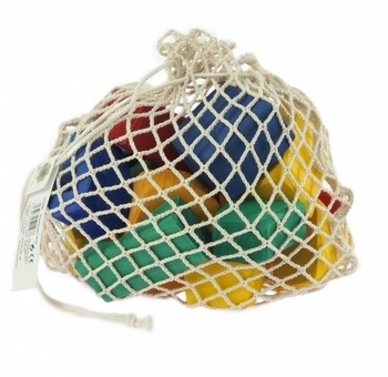 Маленький дерев'яний конструктор NIC, різнокольоровий, 17 деталей (NIC523288) - Pampik - 3