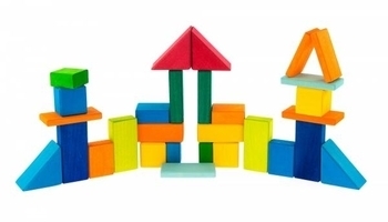 Конструктор деревянный NIC Дом (NIC523276) - Pampik - 3