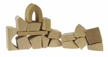 Великий дерев'яний конструктор NIC, 17 деталей (NIC523283) - Pampik - 3