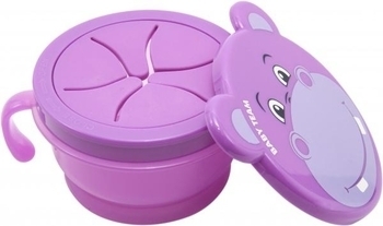 Контейнер для снеків Baby Team Непросипайка, 240 мл (6205) - Pampik - 3