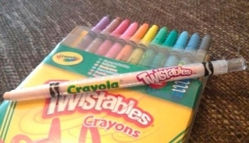 Восковые мелки Crayola Twisables, 12 шт. (52-8530) - Pampik - 2